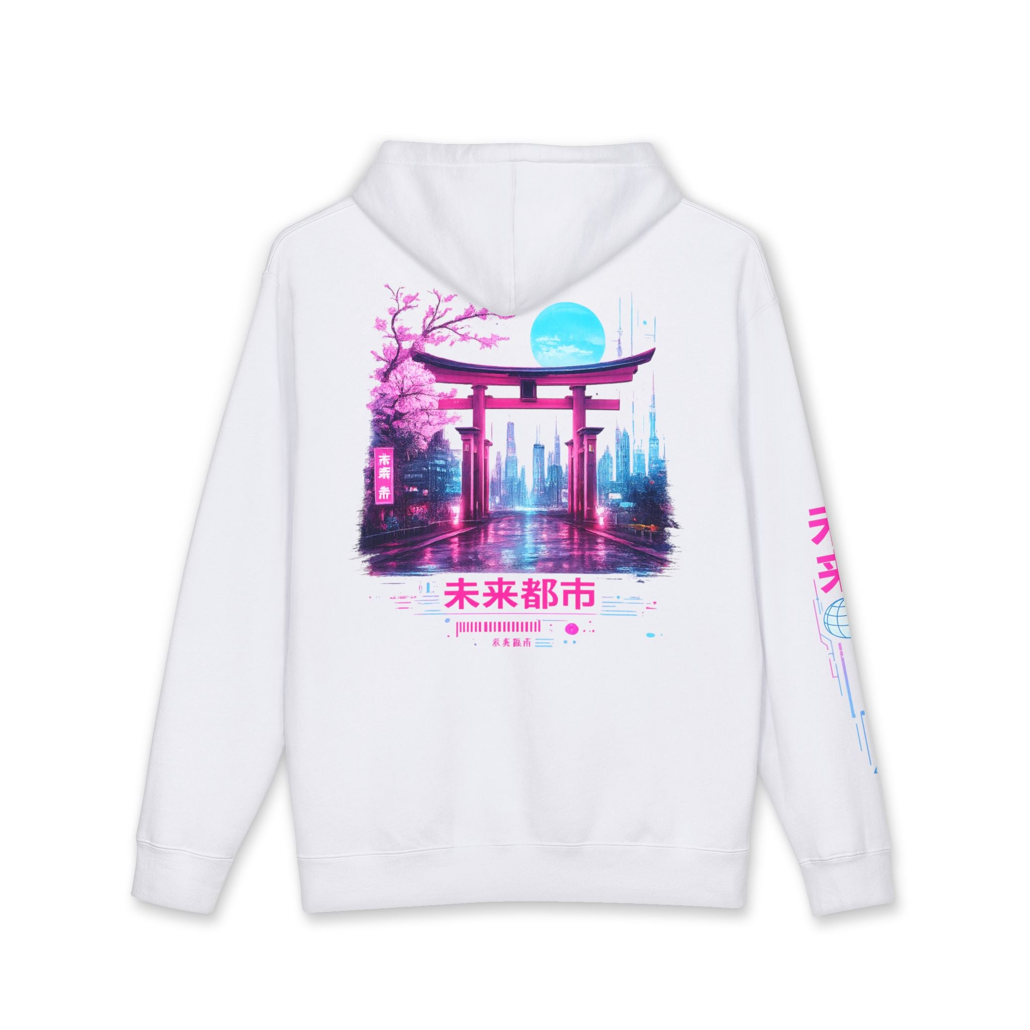 ‘CYBER SAKURA’ Heavyweight Hoodie
