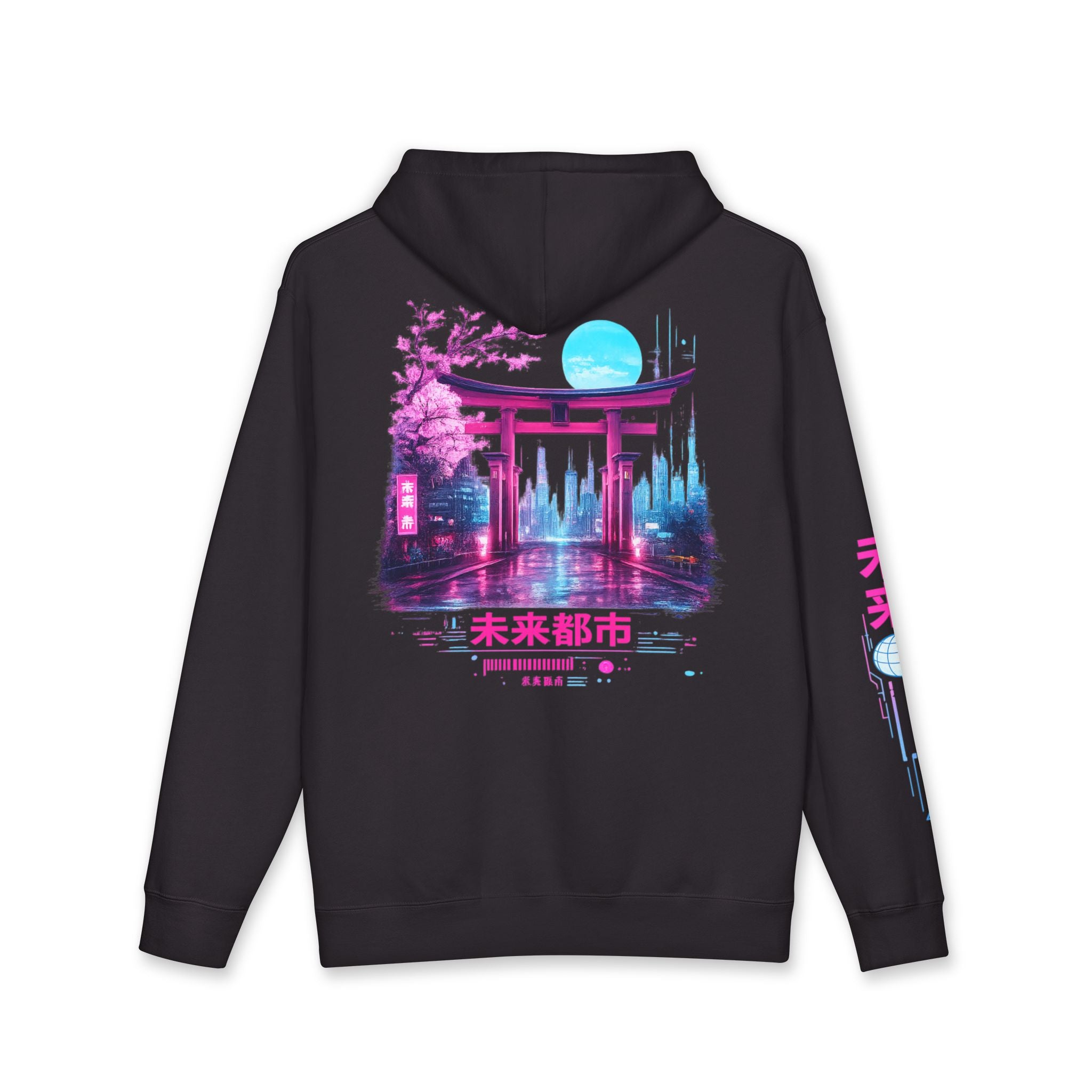 ‘CYBER SAKURA’ Heavyweight Hoodie